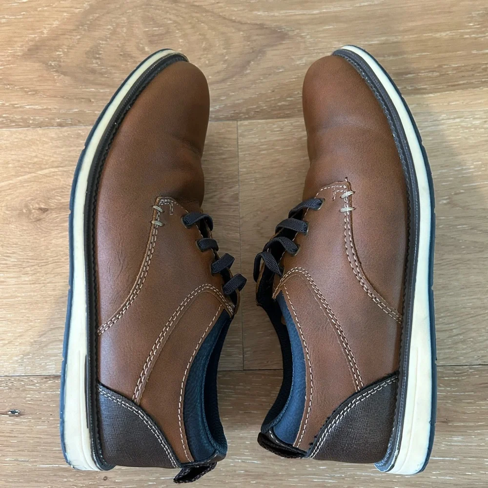 Boys slip‎ on dress shoes Sonoma brand size 2 in good used condition